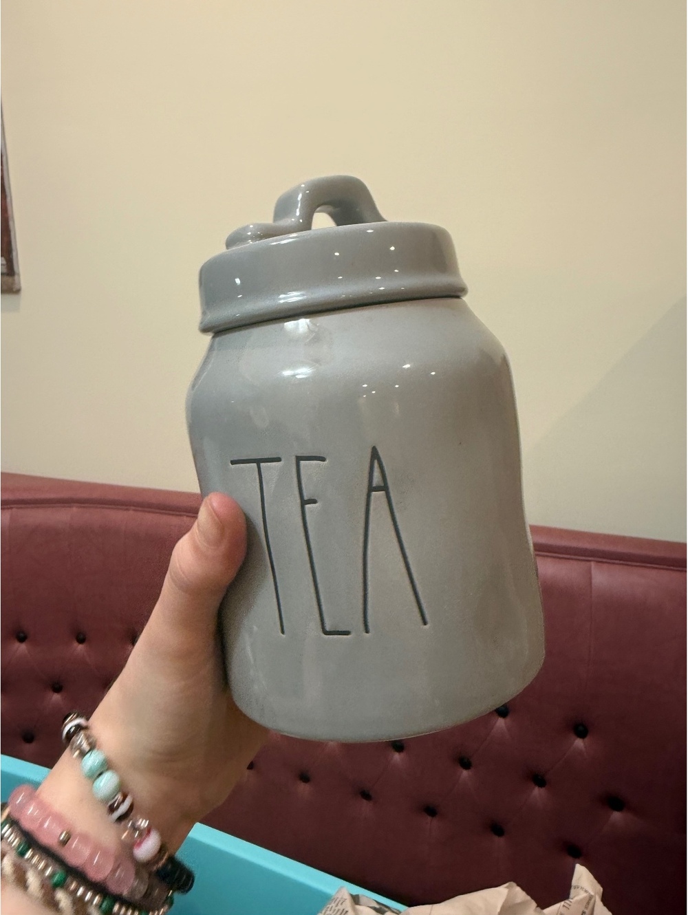 Rae Dunn tea container